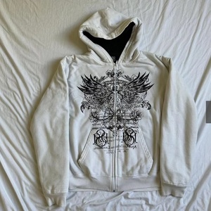 Custom Streetwear Vintage Floral Pattern SKIN Graphic Zip up Hoodie Men's Women's Casual Printed Hoodies - Product Image 3