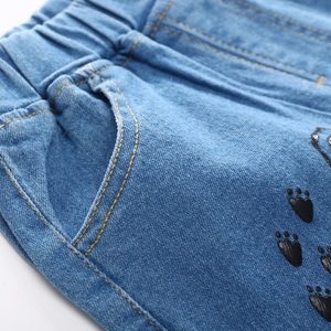 Nuevos Pantalones Deportivos de Moda para Niños, Diseño Italiano, de la Mejor Fábrica de Jeans de China - Product Image 3