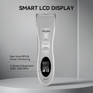 Cortadora de Pelo para Mascotas Shernbao <span class=keywords><strong>CAC</strong></span>-878 de 3 Velocidades, Acero Inoxidable, Automática, USB, para <span class=keywords><strong>Perros</strong></span> y Gatos - Product Image 3