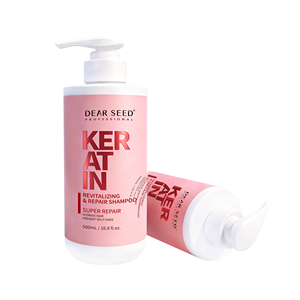 Champú <span class=keywords><strong>Hidratante</strong></span> con Keratina <span class=keywords><strong>Super</strong></span> Reparador, Previene las Puntas Abiertas y la Sequedad, 500 ml - Product Image 2