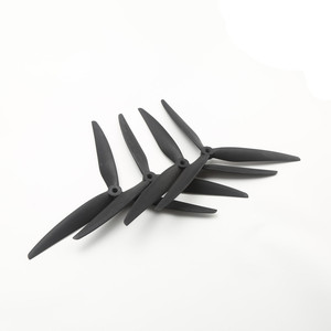 مروحة 1050-<span class=keywords><strong>3</strong></span> بثلاث شفرات مقاس 10 بوصات، مصنوعة من الألياف الزجاجية والكربون والنايلون، مناسبة للطائرات متعددة الدوارات وآلات التحريك - Product Image 2