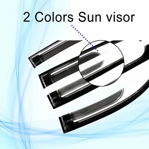 Auto Car Door Visor Wind Deflector Window Visor for Cars for nissan Navara Np300 - Product Image 4