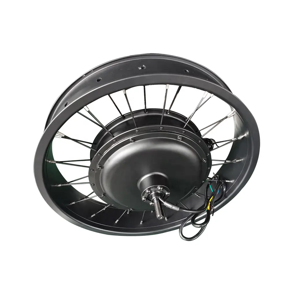 20 inç şişman lastik 20*4.0 lastik boyutu 2000w 3000w 5000w yüksek hızlı 100 km/h hub motor