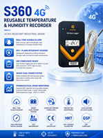 Enregistreur de données mobile 4G rechargeable série S360 avec surveillance à distance sur le cloud et prise en charge du protocole MQTT pour la logistique et la chaîne d'approvisionnement