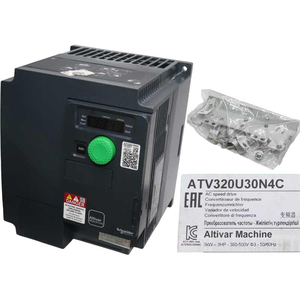 Schneider Electric ATV320U30N4C 3kW 3 เฟส 380V AC ไดรฟ์อินเวอร์เตอร์ปรับความถี่สำหรับระบบอัตโนมัติในอุตสาหกรรม - Product Image 1