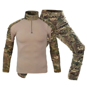 DFU811 G6 <b>Frog</b> <b>Suit</b> Tactical <b>Suit</b> Green Uniform Set Long Sleeve Shirt And Pants Outdoor Breathable All Seasons Wear - Product Image 6