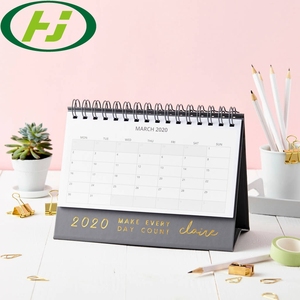 Calendario de Escritorio Personalizado 2021, Tapa Dura, Diseño de Dibujos Animados, Lindo Calendario de Mesa con Marco de Fotos, Calendario de Escritorio <span class=keywords><strong>2020</strong></span> con Diseño Personalizado - Product Image 4