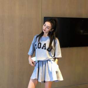 Wholesale <strong>Clothing</strong> Sets <strong>Summer</strong> Polo Shirt+Skirt 2pcs/Set Hot Sale New Casual Sports Suits Tracksuits Outfits - Product Image 4