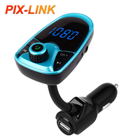Transmetteur FM Audio lecteur MP3 3.1A Charge rapide double USB chargeur de voiture bluetooth Kit voiture