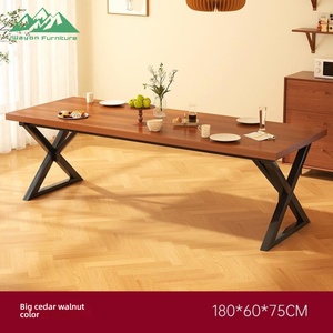 Set Tavolo <span class=keywords><strong>da</strong></span> Pranzo Allungabile in Legno Massello Wayon con Sedie, Design Espandibile per Casa, Famiglia, <span class=keywords><strong>Cucina</strong></span>, Ristorante - Product Image 6