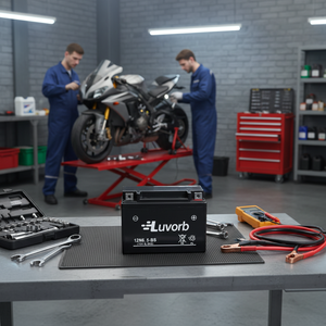 <span class=keywords><strong>Batterie</strong></span> de démarrage de <span class=keywords><strong>moto</strong></span> haute performance Luvorb <span class=keywords><strong>12V</strong></span> 6.5Ah 7Ah 9Ah Cycle profond Scellé AGM pour outils électriques 12N6.5A-BS - Product Image 2