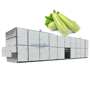 Continuous Vegetable Squash Melon Mesh Belt Dryer Vegetable Squash Melon Drying Line - Product Image 1