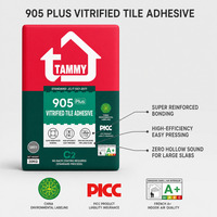 Colle structurelle à séchage rapide Tammy haute résistance avec HPMC pour carreaux de céramique gris, usage construction, 20KG/sac