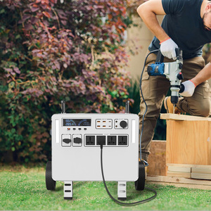 Station d'<span class=keywords><strong>alimentation</strong></span> solaire portable 2400W pour la maison, le <span class=keywords><strong>camping</strong></span> en plein air, générateur solaire <span class=keywords><strong>220V</strong></span>, batteries externes, caractéristiques pour <span class=keywords><strong>camping</strong></span>-<span class=keywords><strong>car</strong></span> - Product Image 2