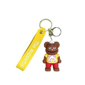 Cross-Border <span class=keywords><strong>Muppets</strong></span> Adventures Cartoon Digital Photo Llavero Colgante Lindo Komi Frog Pig Bear Walter Adventures Puppet Back - Product Image 5