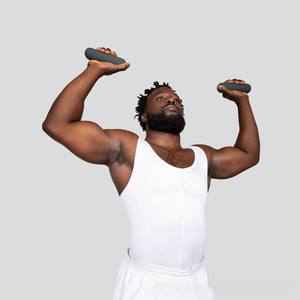 Umwelt freundliche rutsch feste, langlebige Fitness-Turnhalle Yoga Pilates Gewicht tragende Knöchel Silikon Hantel - Product Image 2