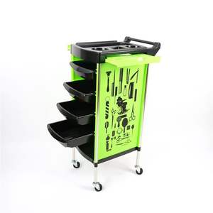 Professional Beauty Car Trolley Rolling Beauty Car Four Layer <b>Storage</b> for Barber Trolley Cart Salon Tools With Wheels - Product Image 5