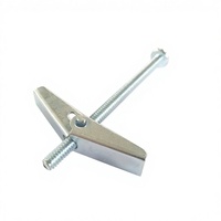 Vis de fixation à ressort 3/16X3, type papillon, zinguées, entièrement filetées avec rondelle, pour cloisons sèches et murs creux, approvisionnement en vrac