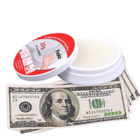 Foska 20g humidificateur du bout des doigts cire à base d'eau pour compter les dollars de papier-monnaie sur le marché des magasins de bureau