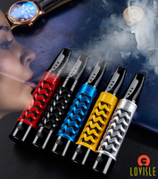 Lovisle Tech — briquet électrique à Arc coupe-vent, avec briquet à Plasma, Rechargeable par USB, pour Camping, randonnée, aventure en plein air