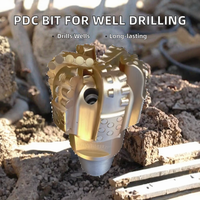 Vente flash : Trépan diamanté PDC de 10 mm de diamètre pour le forage de puits de pétrole