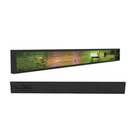 Panneau IPS de 23.1 pouces signalisation numérique et affichage nouveau WiFi Media publicité LCD sur l'application de bureau étagère bord écran tactile