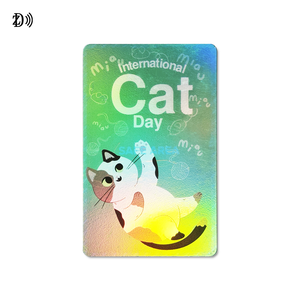 Tùy chỉnh phim hoạt hình thẻ vui vẻ Trò chơi thẻ CR80 nhựa ntag213 Ntag215 NFC RFID Thẻ quà tặng - Product Image 4