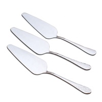 Coupe-gâteau et spatule à pizza triangulaire dentelée en acier inoxydable, outil de pâtisserie 2 en 1