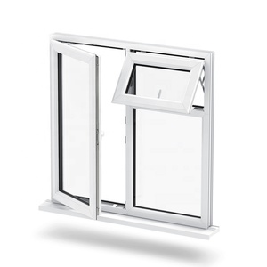 Isolation thermique UPVC/PVC profil <span class=keywords><strong>fenêtre</strong></span> à guillotine coulissante avec <span class=keywords><strong>double</strong></span> <span class=keywords><strong>vitrage</strong></span> <span class=keywords><strong>prix</strong></span> d'usine - Product Image 4
