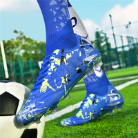 Chaussures de football d'entraînement durables, tige en PU, semelle extérieure en TPU résistante à l'abrasion, légères, imperméables, antidérapantes, printemps, été, automne