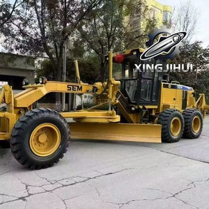 Niveleuse à moteur Caterpillar SEM 919 d'occasion, 190 CV, moteur hydraulique Cummins, lame ripper pour travaux routiers et terrassement de haute performance - Product Image 2