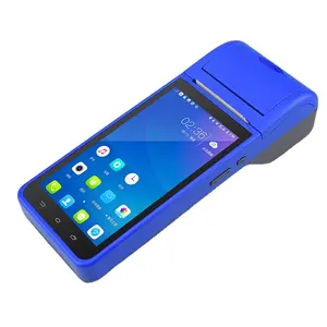 Sistem Android genggam portabel, Terminal POS layar sentuh nirkabel 3G 4G dengan Printer