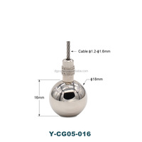 Kit de suspension en câble d'acier avec pince à câble réglable, matériel de suspension au plafond pour luminaires linéaires LED suspendus
