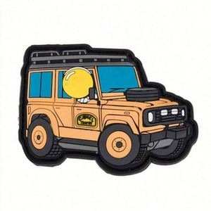 Étiquette en silicone personnalisée écologique à transfert thermique, patch PVC souple 3D gaufré sur mesure pour vêtements, style à coudre sur chapeau - Product Image 3