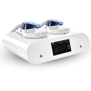 Profesional Mini 2 manijas Ems Estimulación muscular Máquina moldeadora de cuerpo Reafirmante de piel Ems Máquina adelgazante corporal