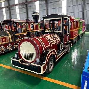 Train touristique de 40 sièges bon marché d'usine de la Chine pour l'utilisation de centre d'affaires de centre commercial de <span class=keywords><strong>parc</strong></span> d'attractions - Product Image 4