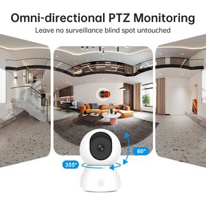Cámara de Seguridad Doméstica <span class=keywords><strong>Tuya</strong></span> Transfronteriza con Botón de Llamada por Voz, Detección de Movimiento por IA, WiFi 5G y PTZ - Product Image 4