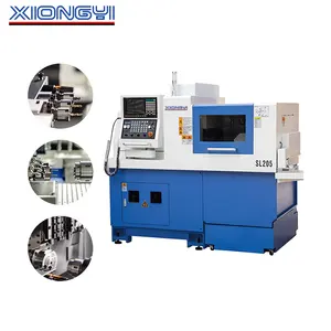 Máquina chinesa de processamento de ferramentas avançadas Torno automático de torneamento Cnc Torno suíço SL205