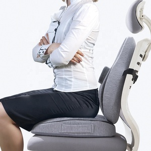 Almohada de espuma viscoelástica, cojín de soporte Lumbar y soporte de espalda para silla de oficina, coche, sofá, avión, asiento de oficina, almohada trasera - Product Image 2