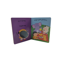 Livre cartonné personnalisé pour tout-petits en coréen, sur le thème du comportement poli, éducation précoce, impression OEM, logo couleur personnalisé