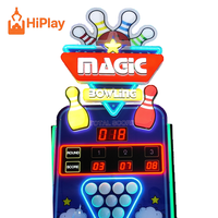 Machine de bowling miniature magique pour enfants, jeu électronique d'intérieur avec récompense par tickets, fonctionnant à monnayeur pour parcs d'attractions et centres de divertissement familial (FEC)