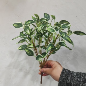 Plantes artificielles suspendues de 32 cm à <span class=keywords><strong>feuilles</strong></span> vertes pour la décoration de la maison et du bureau, <span class=keywords><strong>feuilles</strong></span> vertes artificielles - Product Image 6