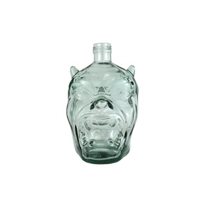 Venta al por mayor forma especial cabeza <span class=keywords><strong>del</strong></span> <span class=keywords><strong>diablo</strong></span> 700ml vacío whisky vodka Gin botella personalizada tequila Ron botella de vidrio para licor - Product Image 1