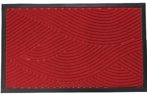 Logo personnalisé moderne rayé antidérapant paillasson d'entrée anti-poussière tapis de sol pour les centres commerciaux hôtels maisons en polypropylène - Product Image 4