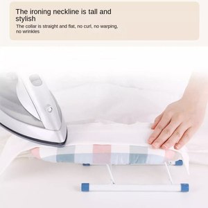 Planche <span class=keywords><strong>à</strong></span> <span class=keywords><strong>repasser</strong></span> portable multifonctionnelle sur pied avec support en tube de fer, <span class=keywords><strong>facile</strong></span> <span class=keywords><strong>à</strong></span> <span class=keywords><strong>ranger</strong></span> et <span class=keywords><strong>à</strong></span> transporter, en plastique pour vêtements - Product Image 3