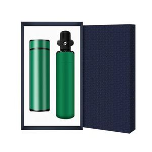 Client Gift Ideas Temperature Display Vacuum Cup <b>Umbrella</b> Birthday Giveaway for Guests Wholesale Gift Sets - Product Image 5