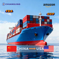 Servicios de Transporte Marítimo DDP Puerta a Puerta de Amazon FBA Más Baratos, Agente de Carga de China a Estados Unidos