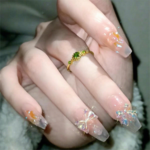 Accessori per Unghie 3D Popolari, 100 Pezzi/Sacchetto, Serie Multipla con Fiocchi in Resina, Orsetti e Frutta per Nail Art - Product Image 2