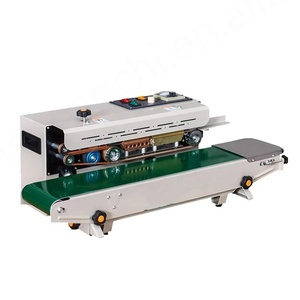 Machine de scellage automatique de films continuels de petite taille, multifonctionnelle, de bureau, pour film d'aluminium, sacs plastiques et papier-plastique - Product Image 1