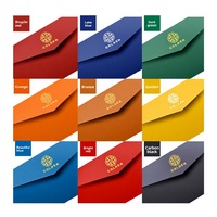 Sobres Personalizados de Calidad Comercial Hechos en China, Sensación Premium, para Inauguraciones de Negocios; Papel de Carta con Logotipo Personalizable en Dorado